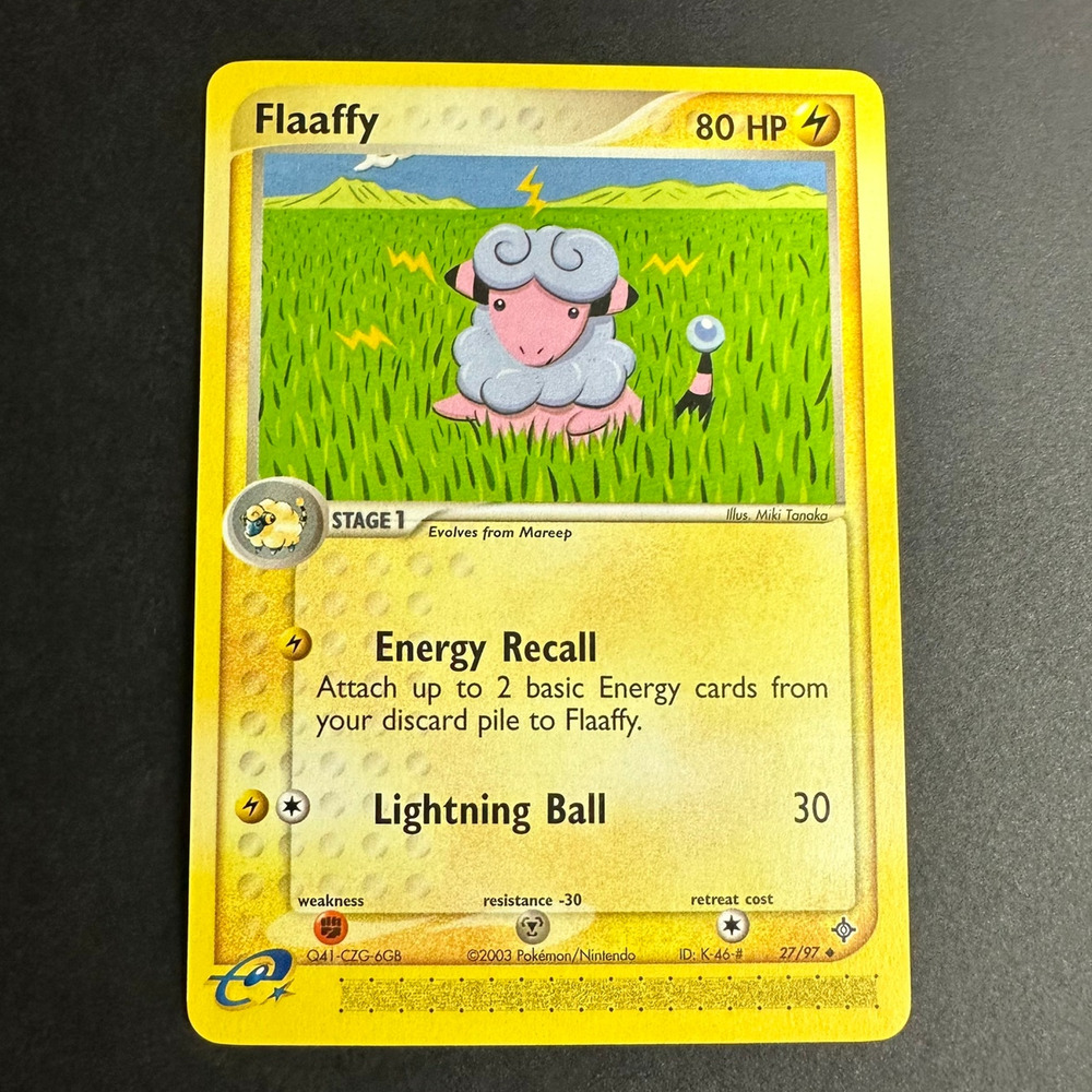 Pokemon TCG Flaaffy EX Dragon 27/97 Uncommon Normal Near Mint
